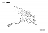 Bosch 0 603 264 542 PKP 18 E Glue Gun 230 V / GB Spare Parts PKP18E